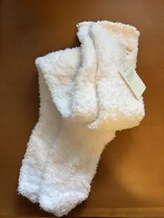 ジェラートピケ　フリース ロングソックス