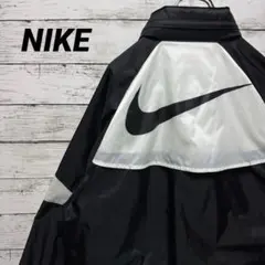 863a【即完売モデル】ナイキ　刺繍ロゴ　両面ロゴ　人気色　ナイロンジャケット