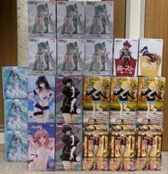 美少女系 プライズフィギュア まとめ売り 20個セット 初音ミク他