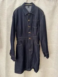 デニムミニワンピース Lサイズ　レディース