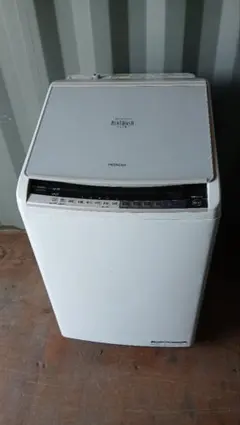 HITACHI 洗濯乾燥機 8kg 2019年製 ビートウォッシュ - メルカリ