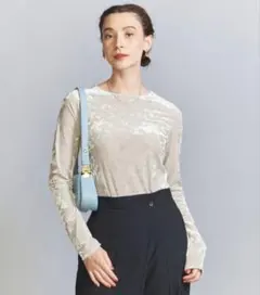 ユナイテッドアローズ ベロアロングスリーブTシャツ