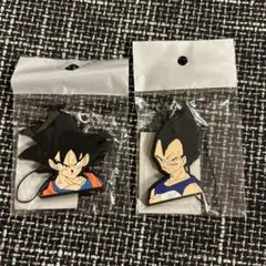 ドラゴンボール JF2015 ラバーストラップ　孫悟空　　ベジータ