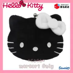 【新品】サンリオ ハローキティ キャラがま／コインケース・がま口 財布(黒)Ｃのサムネイル
