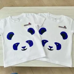 LEGOLAND パンダ Tシャツ 120 同サイズ2枚セット　おそろコーデに