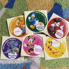 東京ディズニーリゾート キャラクターステッカーセット