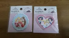 ディズニープリンセス ワッペンシール セット