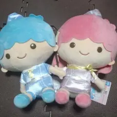 ぽよよんえあぽ～と BIGぬいぐるみ リトルツインスターズ 2種 キキララ