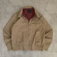 vintage 短丈ブルゾンジャケット　チェック　アメカジ　シティーボーイ