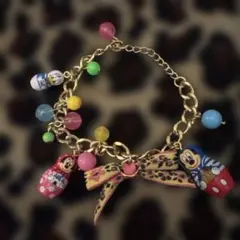 ディズニー　ミッキーマウス　ミニーマウス　ドナルドダック　カラフルブレスレット