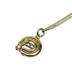 ディオール Dior ゴールド ネックレス CDロゴ