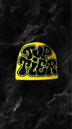 TOP TIER ニット帽 ビーニー y2k ストリート