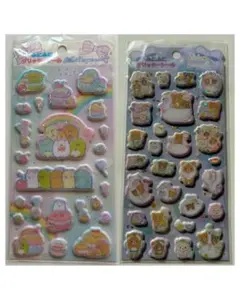 リラックマ すみっコぐらし ふにふにグリッターシールセット