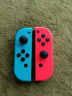 Nintendo Switch ジョイコン 青と赤 ジャンク - メルカリ