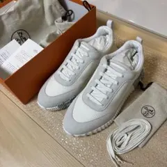 HERMES スニーカー ホワイト 43のサムネイル