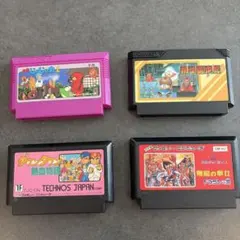 ファミコンソフト　4本セット