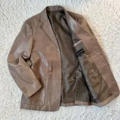 90s COMME ÇA COLLECTION レザー テーラードジャケット