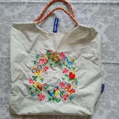 フェイラー ハイジ刺繍エコバッグ　Mサイズ　ボールアンドチェーン