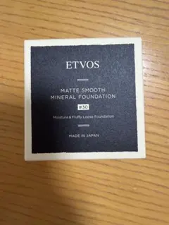 ETVOS マットスムースミネラル ファンデーション #30