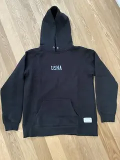 USNA パーカー ブラック