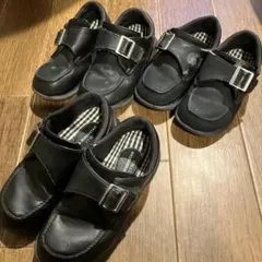 moonstar フォーマルシューズ（男児）3足15.5/16.5/17.5