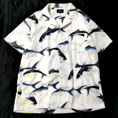 KENZO　PARIS オープンカラー アロハシャツ Mのサムネイル