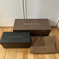 GUCCI 箱　2点セット　袋つき