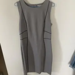 新品未使用　ワンピース　グレー　結婚式　パーティー　Mサイズ