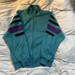 【希少】80'sアディダス adidas トラックジャケット 青