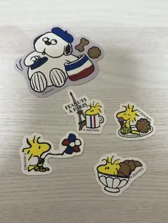 AfternoonTea オラフ・ウッドストック　ステッカーセット