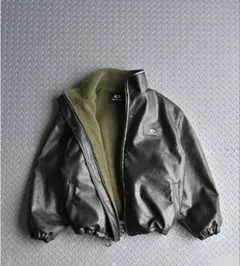 地底人オンライン リバーシブルPUレザージャケット L2084