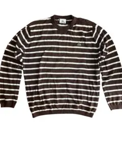 LACOSTE ストライプニットセーター サイズ3