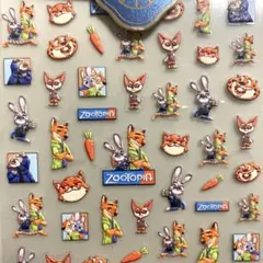 ズートピア ディズニー ネイルシール