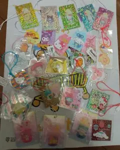 サンリオ プレミアム マスコット ぷっくり シール キティ 等 27点セット