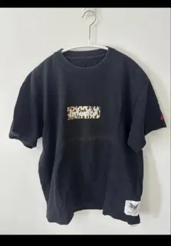 MARK MCNAIRY ボックスロゴ Tシャツ L 黒 カモ柄 バックプリントのサムネイル