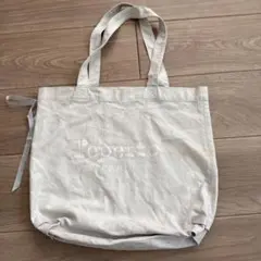 Repetto リボン　トートバッグ　グレーのサムネイル
