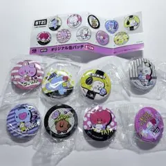 BTS BT21 くら寿司 オリジナル缶バッジ 8種セット