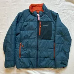 mont-bell キッズ サーマラップパーカ 150 中綿 リバーシブル