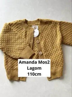 【新品未使用】Samansa Mos2 イエローカーディガン 100 前後