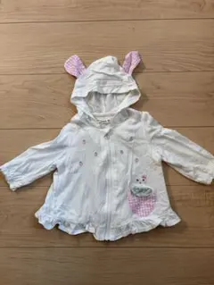 coeur a coeur フード付きアウター 80cm