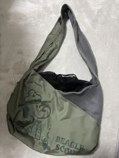 スヌーピースリング メッシュバッグ ビーグルスカウト 小型犬 50周年