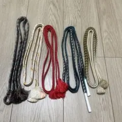 帯締め　5本セット　まとめ売り