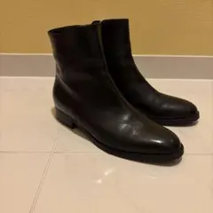 名作】Maison Margiela サイドジップ レザーブーツ 黒 41 - メルカリ