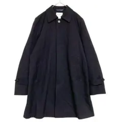 レミュー　ビジネス ステンカラーコート　薄いライナー付　【美品】　ネイビー　M