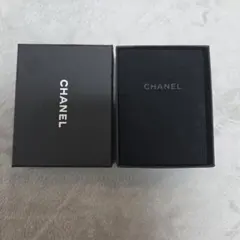 CHANELアクセサリー空箱 ジュエリーボックス ラッピング ベロア内装