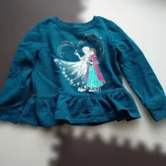 アナ雪　海外製　裏起毛ペプラムレーナー