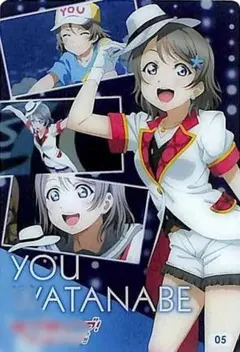 ラブライブ!サンシャイン!!ウエハース3 05[ノーマル]：渡辺曜