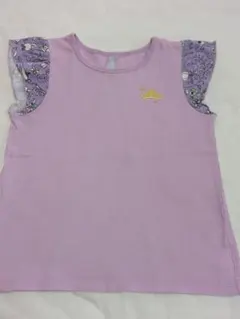 新品　ベルメゾン　紫色 Tシャツ 140サイズ 王冠　ディズニープリンセス