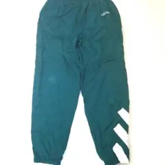 90s　adidas　ナイロンパンツ　トラックパンツ　グリーン　ビッグサイズ