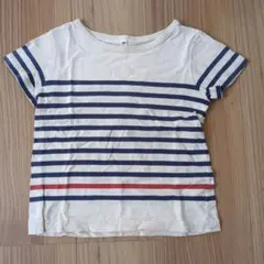 ボーダー Tシャツ 100サイズ　無印良品